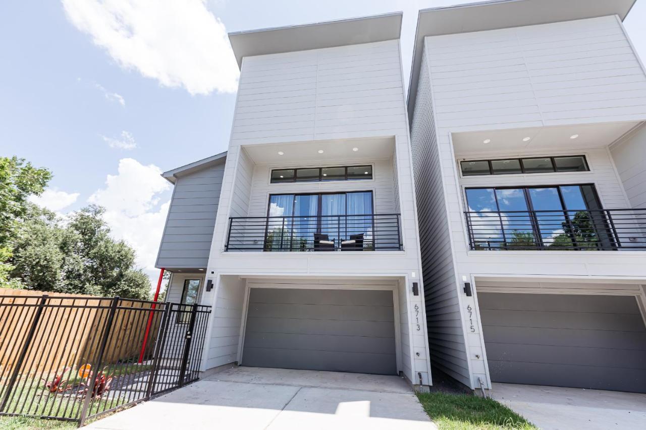 Beautifully Decorated, Modern Downtown Houston Home Exterior foto